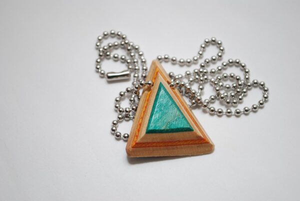 Triangle Pendant Chain Necklace