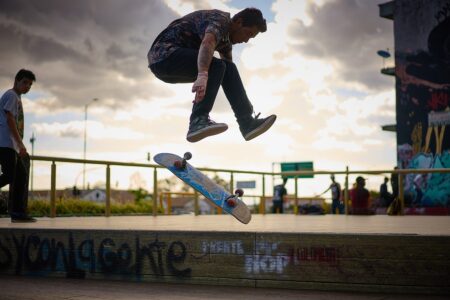 laser flip, skateboard, trick, skate